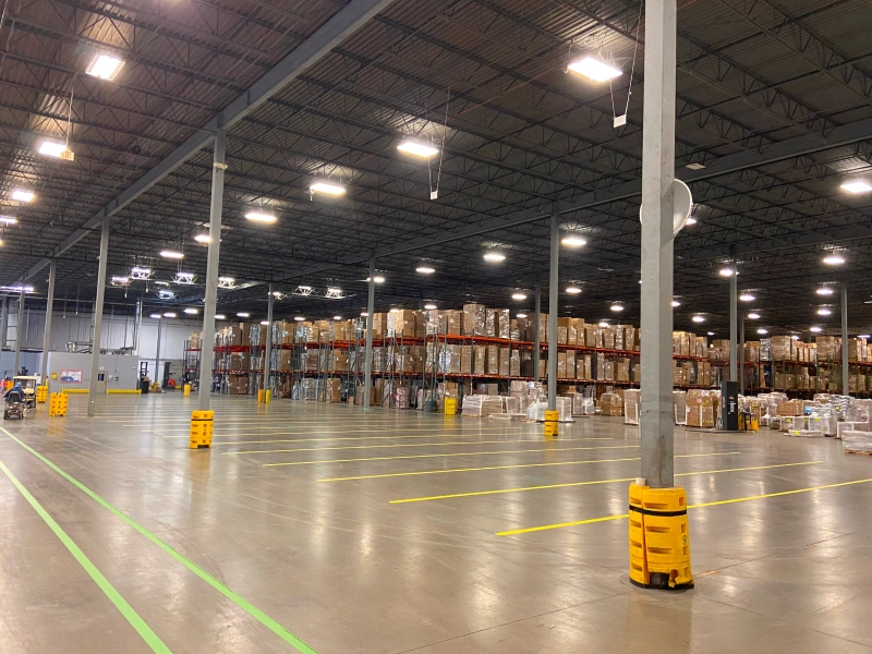 Warehouse Floor Striping